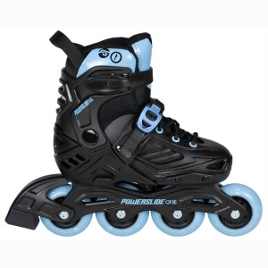 Powerslide Khaan Junior LTD adj. Black / Blue | 462580ZIL