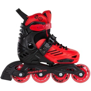 Powerslide Khaan Junior LTD adj. Black / Red | 496857MHB