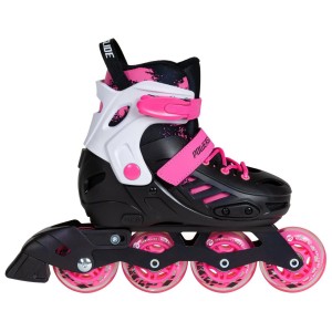 Powerslide Khaan Junior SQD adj. Black / White / Pink | 109768GYC